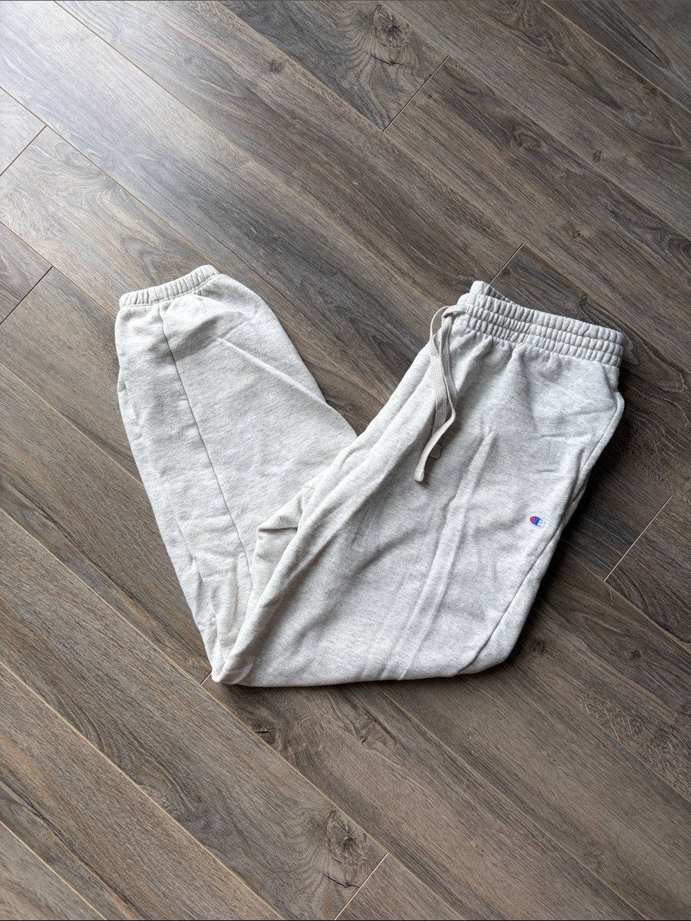 Champion Light Heather Gray Jogger Sweatpants
